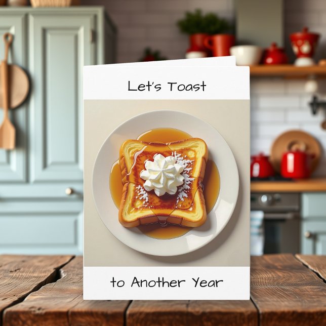 Cartão Vamos para outro Ano | Feliz aniversário (Criador carregado)