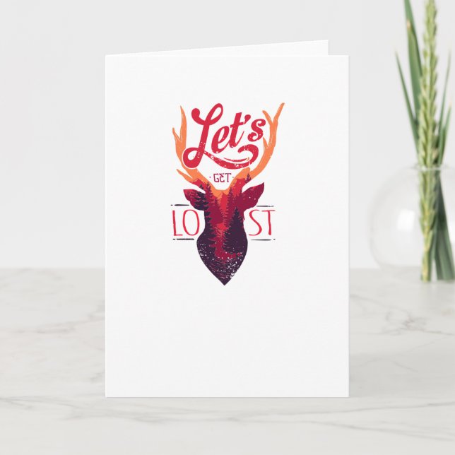 Cartão Vamos perder (Frente)