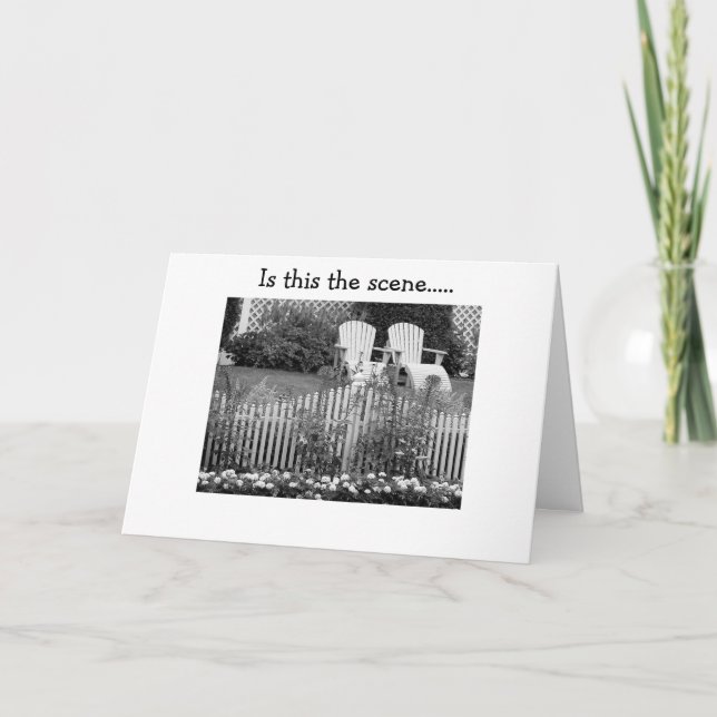 CARTÃO VAMOS ROCK OU ROCK / ROLL NO SEU "40º" (Frente)