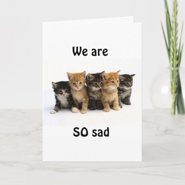 CARTÃO VAMOS SENTIR TANTA FALTA! CARTAO (Frente)