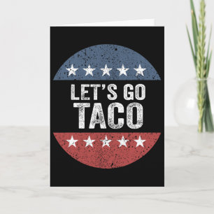 Cartão Vamos Taco