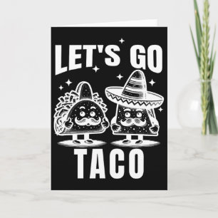 Cartão Vamos Taco 1 