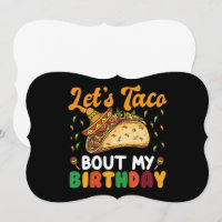 Vamos Taco Sobre a Minha Festa de Aniversário Cinc