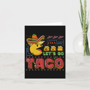 Cartão Vamos Vai Taco Engraçado Trump Sempre Fala 27