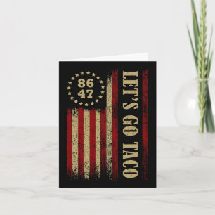 Cartão Vamos Vai Taco Vamos Vai Taco 2