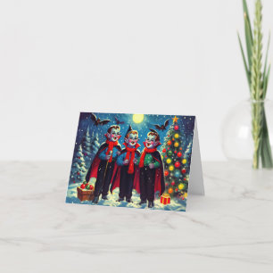 Cartão Vampire Caroling