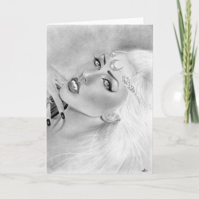 Cartão Vampire Queen Card (Frente)