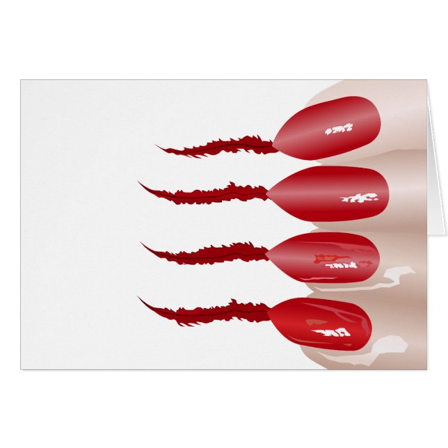 Cartão Vampirfinger (Frente Horizontal)
