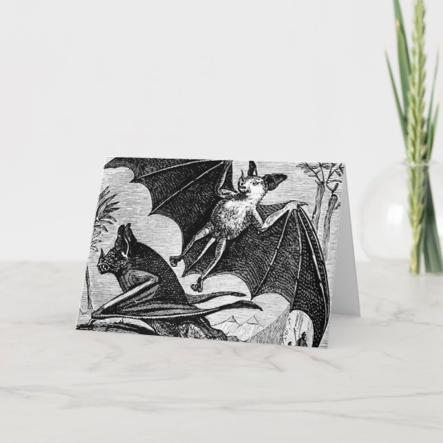 Cartão Vampiro Bats (Frente)