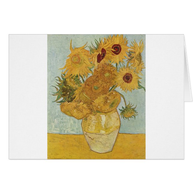 Cartão Van Gogh (Frente Horizontal)