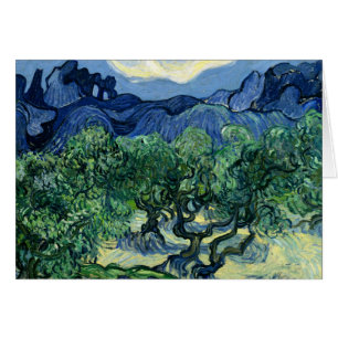 Cartão Van Gogh A Paisagem Das Oliveiras