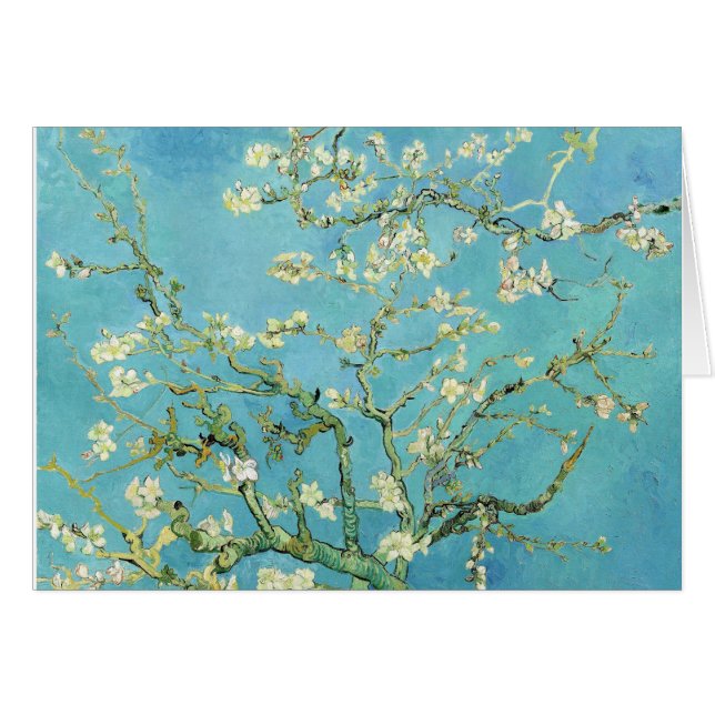 Cartão Van Gogh Almond Blossoms (Frente Horizontal)