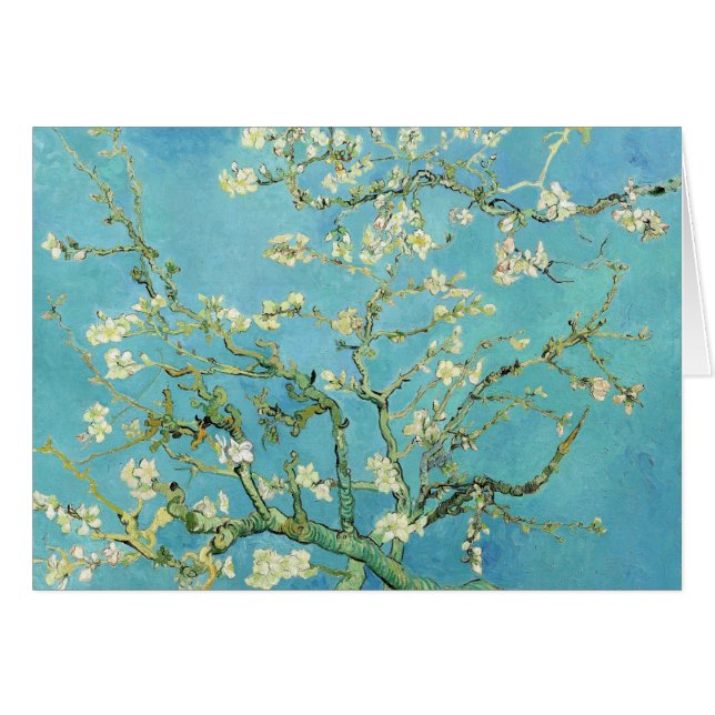 Cartão Van Gogh Almond Blossoms (Frente Horizontal)