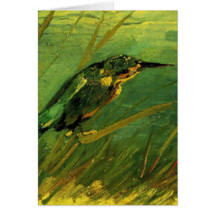 Cartão Van Gogh o martinho pescatore, arte do
