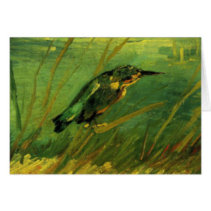 Cartão Van Gogh o martinho pescatore, arte do