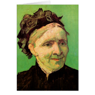 Cartão Van Gogh; Retrato da Mãe do Artista, Arte Antiga