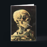 Cartão Van Gogh Skull com Carro de Saudação de Cigarro Qu<br><div class="desc">Cartões de saudação de Van Gogh com Burning Cigarette. Pintura a óleo na canvas de 1885. Crânio com cigarro de queimar revela tanto o senso de humor de van Gogh quanto o senso de macabro. Algo estranho em sua reconhecida obra, o trabalho cresceu em popularidade nas últimas décadas. Um presente...</div>