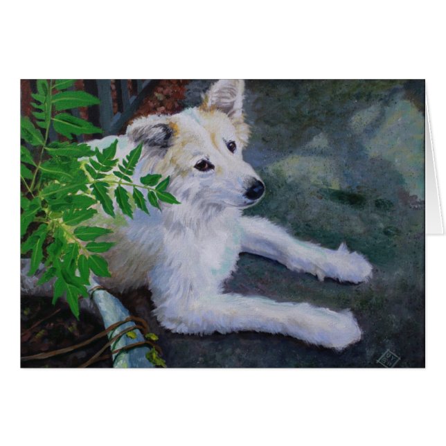 Cartão Vanilla Bean (Frente Horizontal)