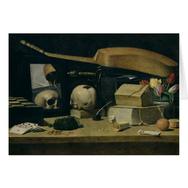 Cartão Vanitas (Frente Horizontal)