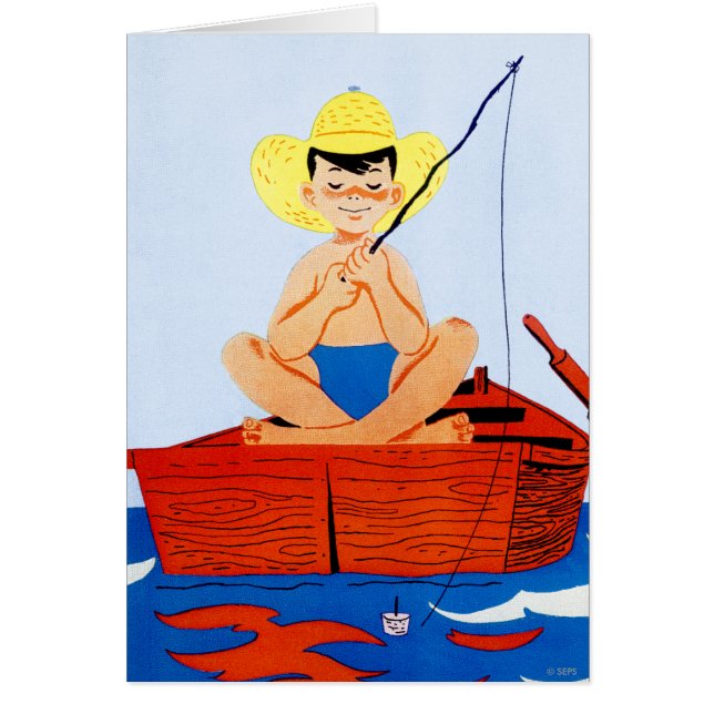 Cartão Vão os peixes (Frente)