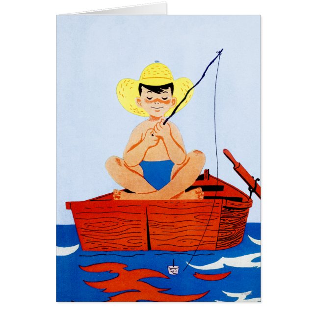 Cartão Vão os peixes (Frente)