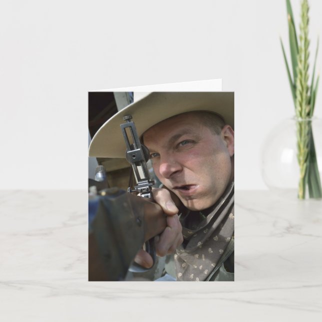 Cartão Vaqueiro Notecard (Frente)