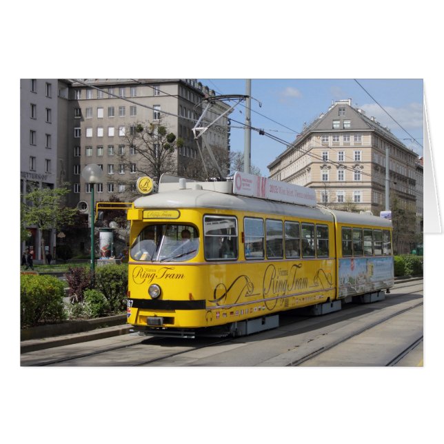 Cartão Vara Anel de Viena (Frente horizontal)