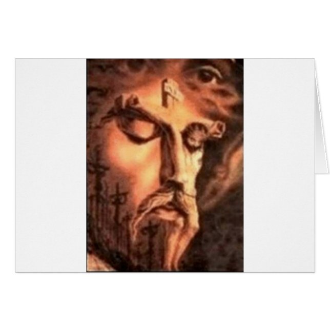 CARTÃO VÁRIAS FACES DE JESUS (Frente Horizontal)