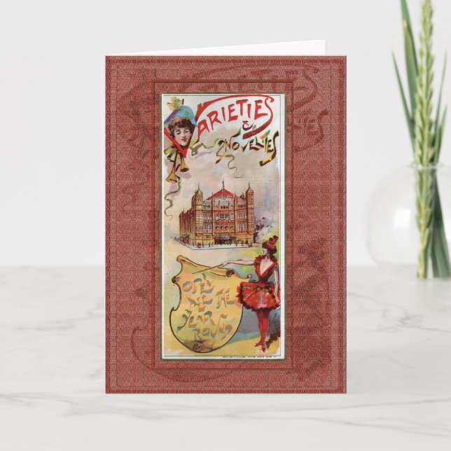 Cartão Variedades e Novidades (Frente)