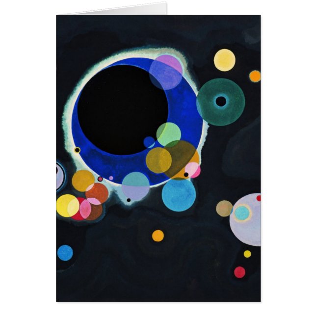 Cartão Vários Círculos (Frente)