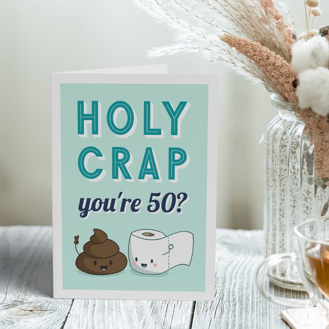 Cartão Varrer Mais Um Ano | Aniversário da Idade Personal (Criador carregado)