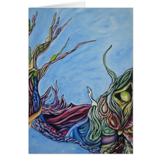 Cartão Varrido afastado (Frente)