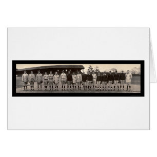 Cartão Varsity Baseball Yale Foto 1910
