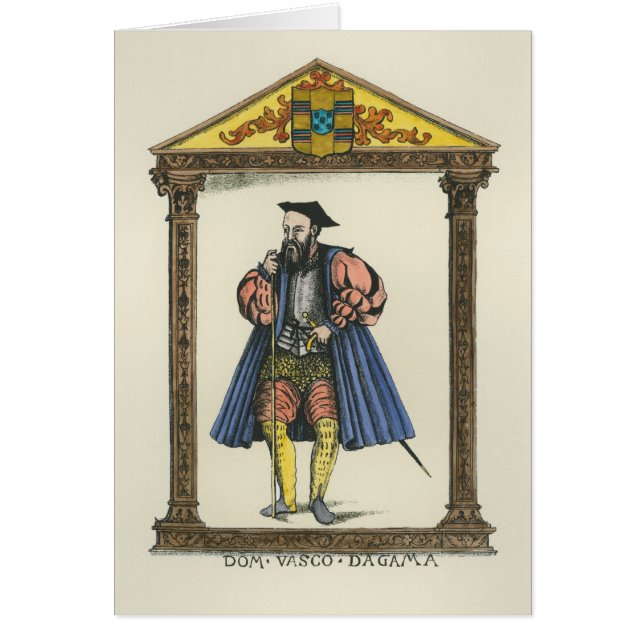 Cartão Vasco da Gama (Frente)