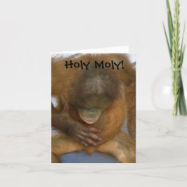 Cartão Vasectomia engraçada santamente de Moly