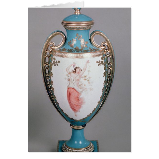 Cartão Vaso de Minton, 1862 (Frente)