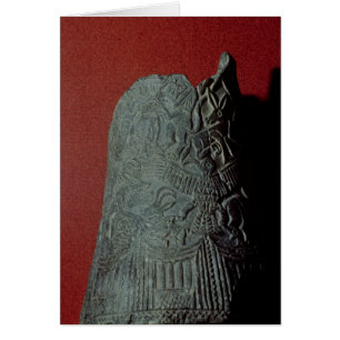 Cartão Vaso, milênio de Uruk do ó BC