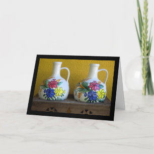 Cartão Vasos Decorativos