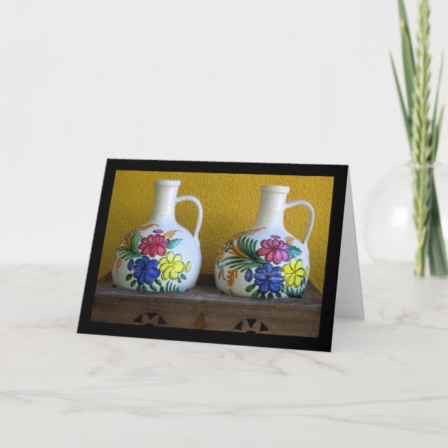 Cartão Vasos Decorativos (Frente)
