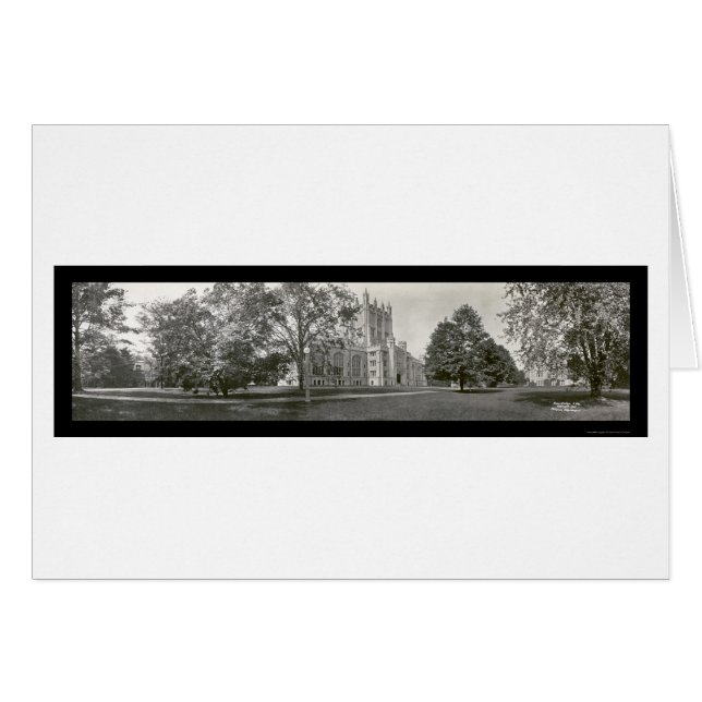 Cartão Vassar College Photo 1912a (Frente Horizontal)