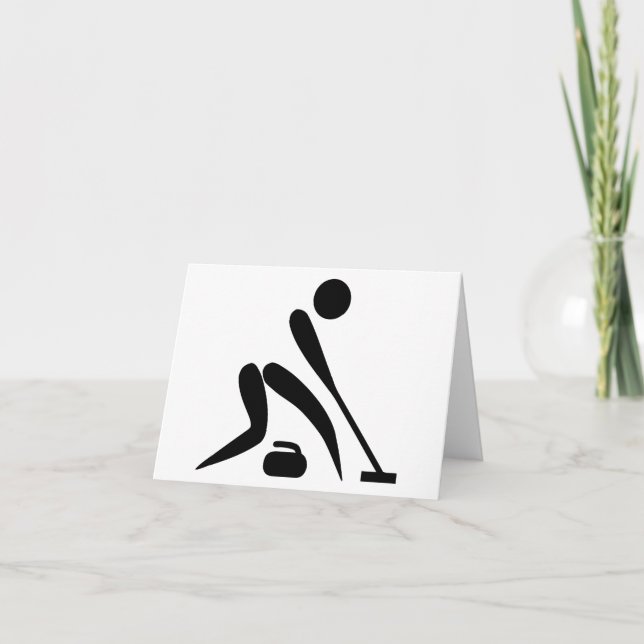 Cartão Vassoura de pedra de ondulação da rocha do (Frente)