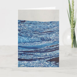 Cartão Vast Ocean Marble Art