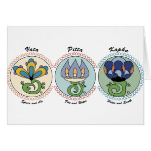 Cartão Vata-Pitta-Kapha