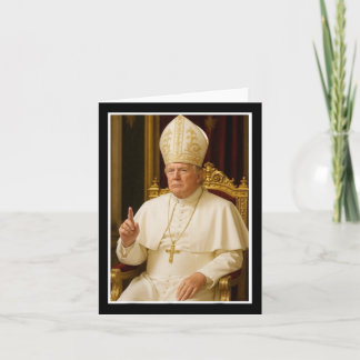 Cartão Vaticano Cristão Vaticano Cristão Novo Papa Tru