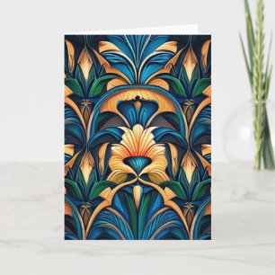 Cartão Vazio art nouveau 11