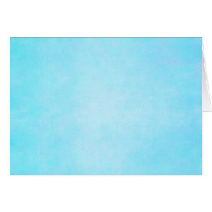 Cartão Vazio claro azul do modelo da aguarela da cerceta