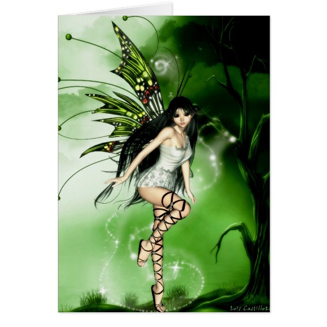 Cartão vazio da mágica II de Fae (Frente)