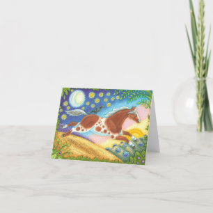 Cartão Vazio DA PLACA DE NOTA DE HORSE DE MUSTANG WILD Fo