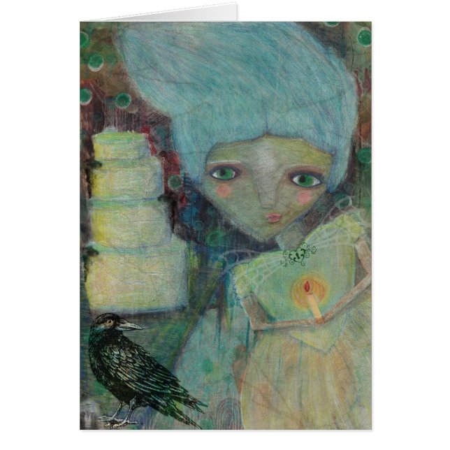 Cartão vazio da senhorita Haversham (Frente)