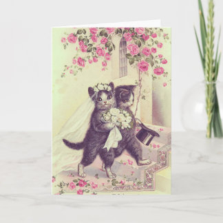 Cartão Vazio de Casamento Personalizável